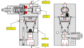 根据螺杆式空压机进气阀的结构和原理，解决进气阀串气不加载问题